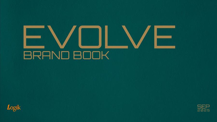 Evolve brand book page 1
