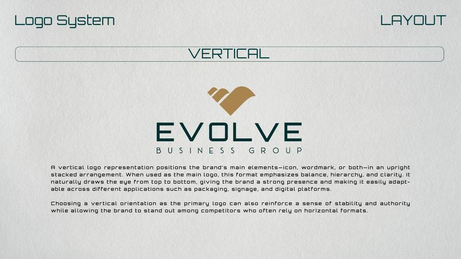 Evolve brand book page 18
