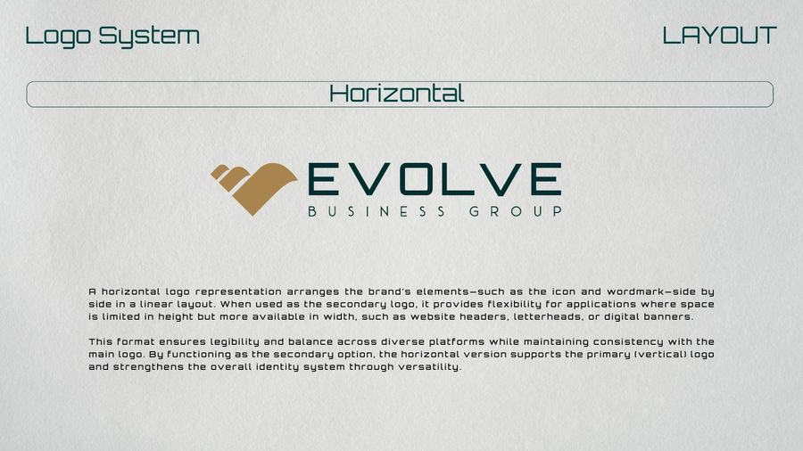 Evolve brand book page 19